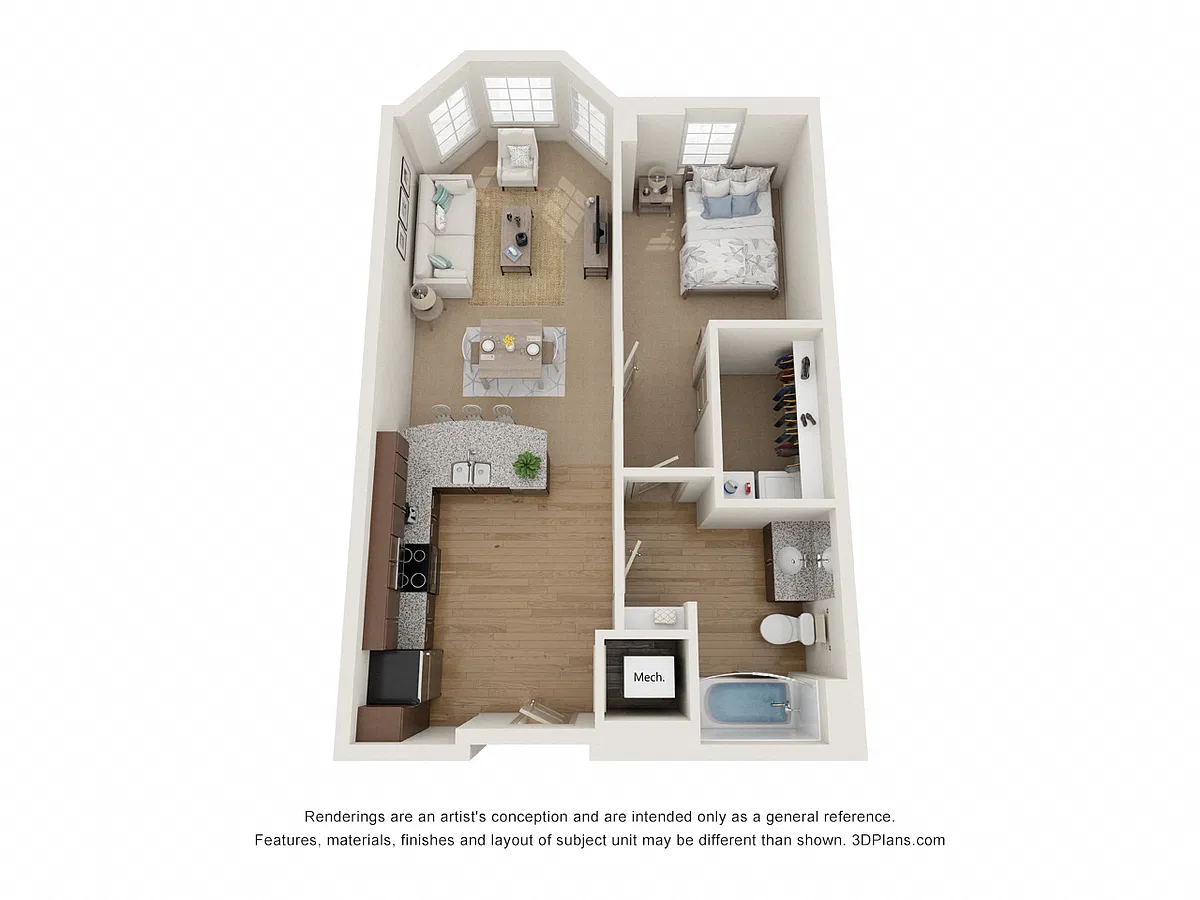 Floor plan Hamilton