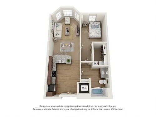 Floor plan Hamilton