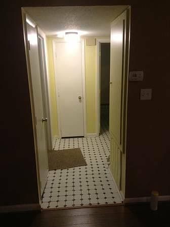 Hallway from living room