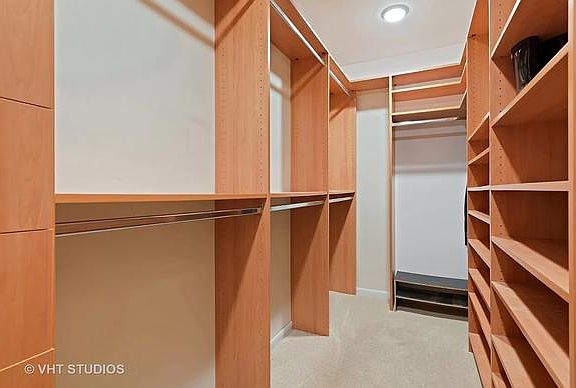 Primary walk in closet