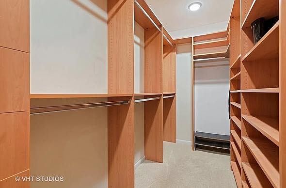 Primary walk in closet