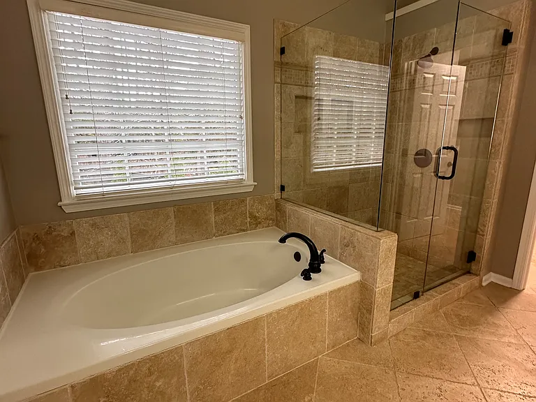 Relax in your large Garden Tub in the Master Bathroom!