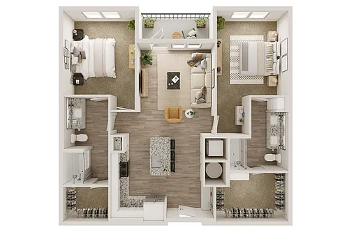 Floor plan B1