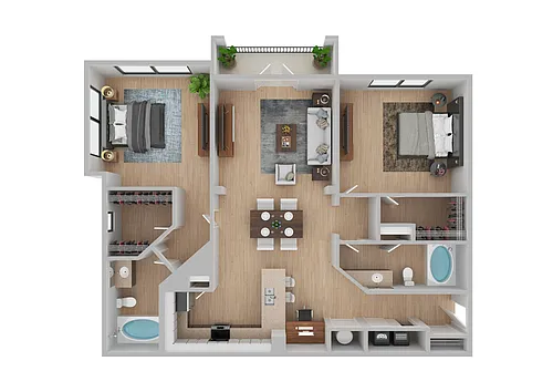 Floor plan Maple | Renovated