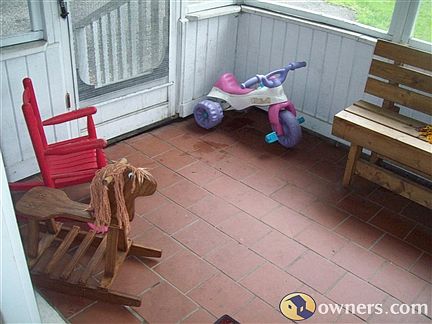 enclosed front porch