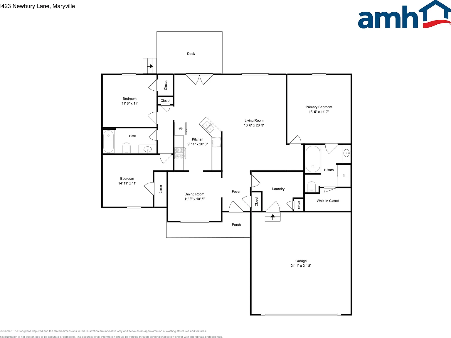 3 bed, 2.0 bath, 1670 sqft, $2,250 — Photo 2