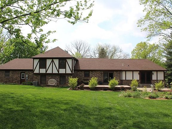 Rear exterior view. Open composite deck  & patio pavers added-2014