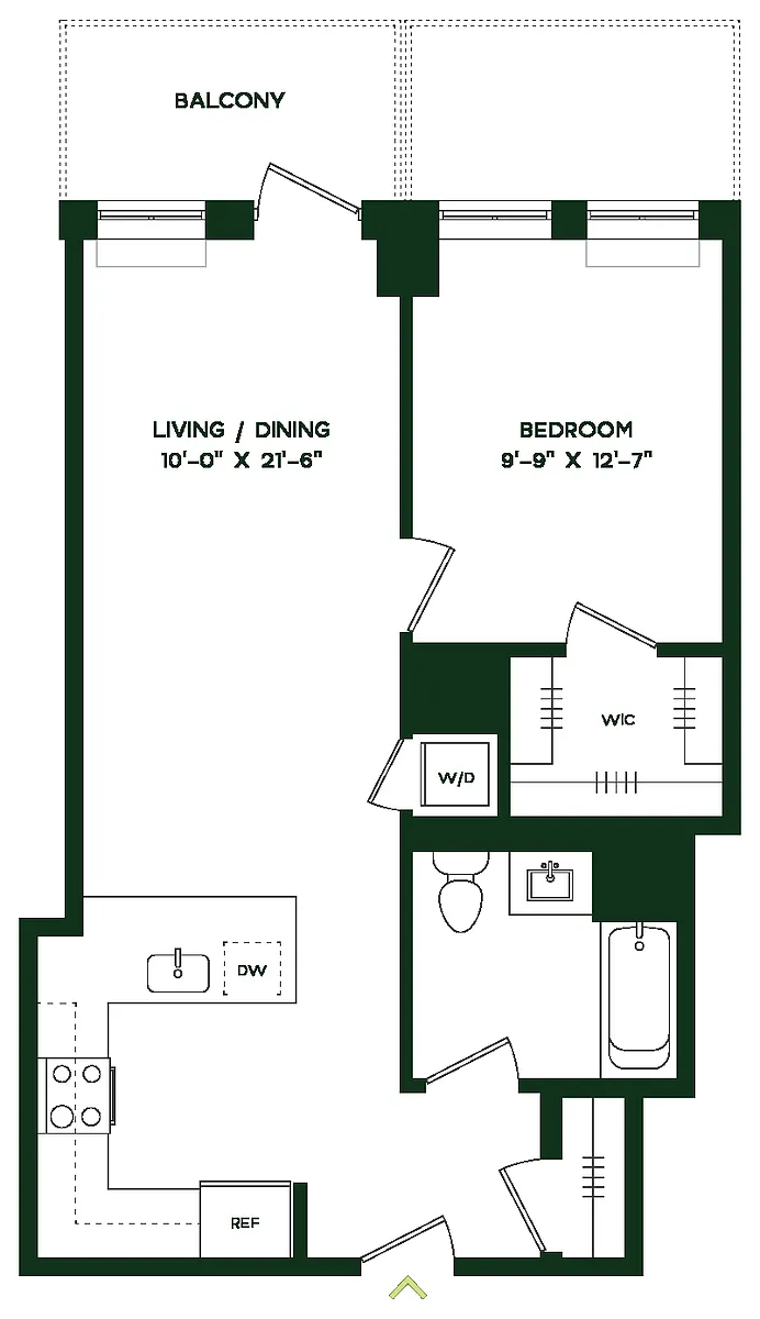 Floor plan A1W