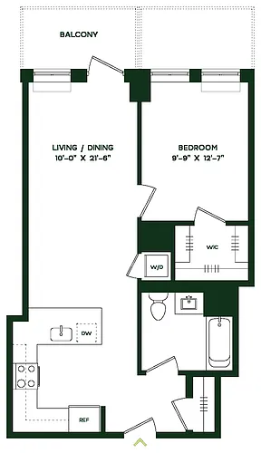Floor plan A1W