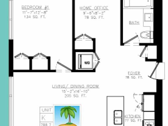 2nd image of 114 Troutman St Suite 1D