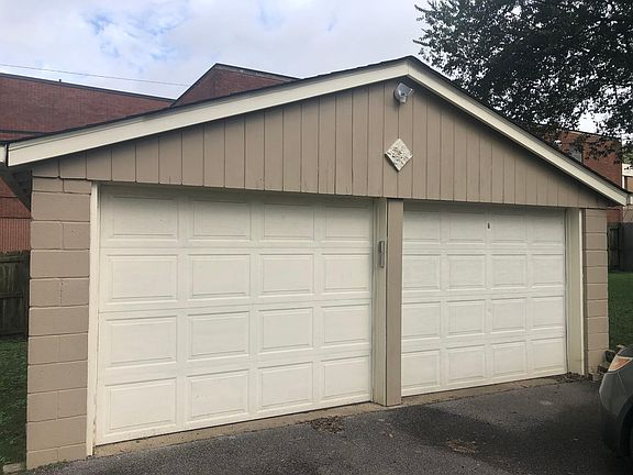 Large two car garage