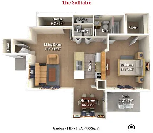 Floor plan The Solitaire