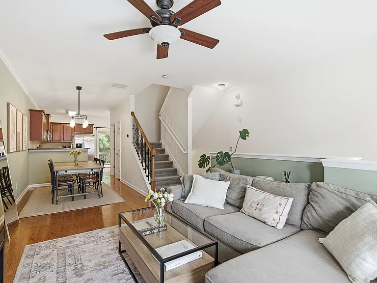 Living + dining room