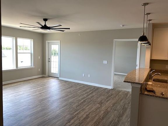 Family room, door opens to balcony