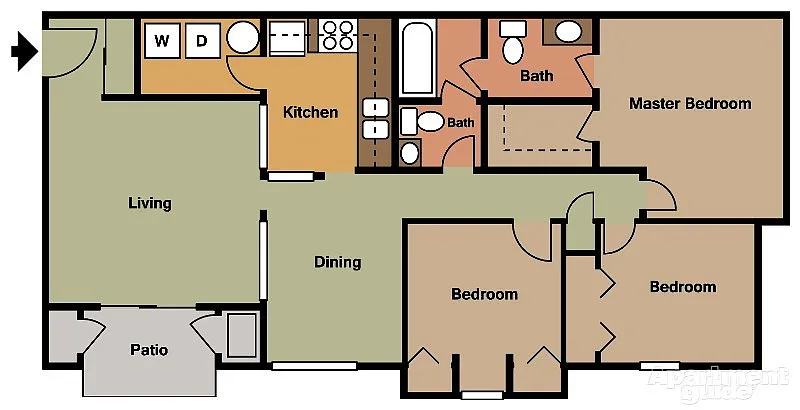 Floor plan Chatham