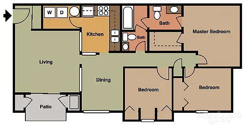 Floor plan Chatham