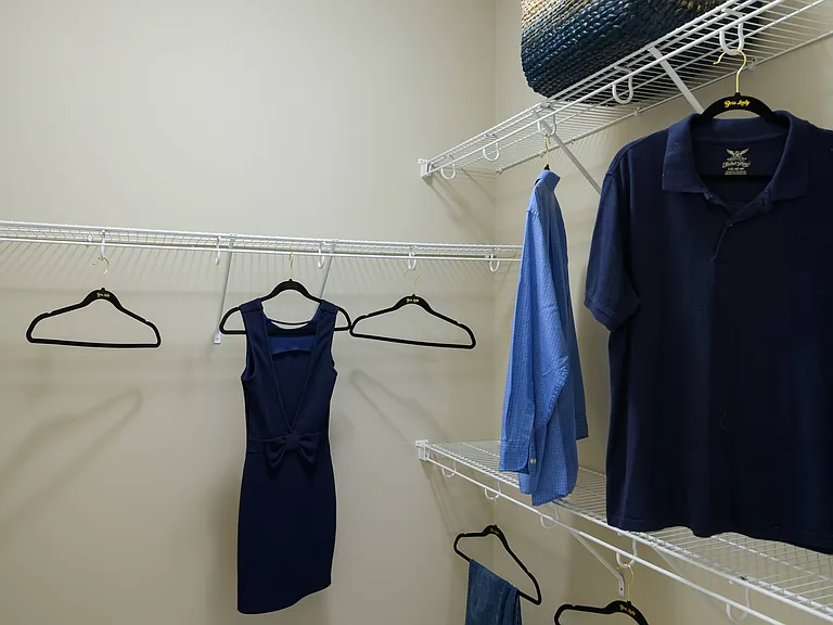 Spacious Closets
