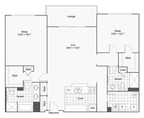 Floor plan Bristol