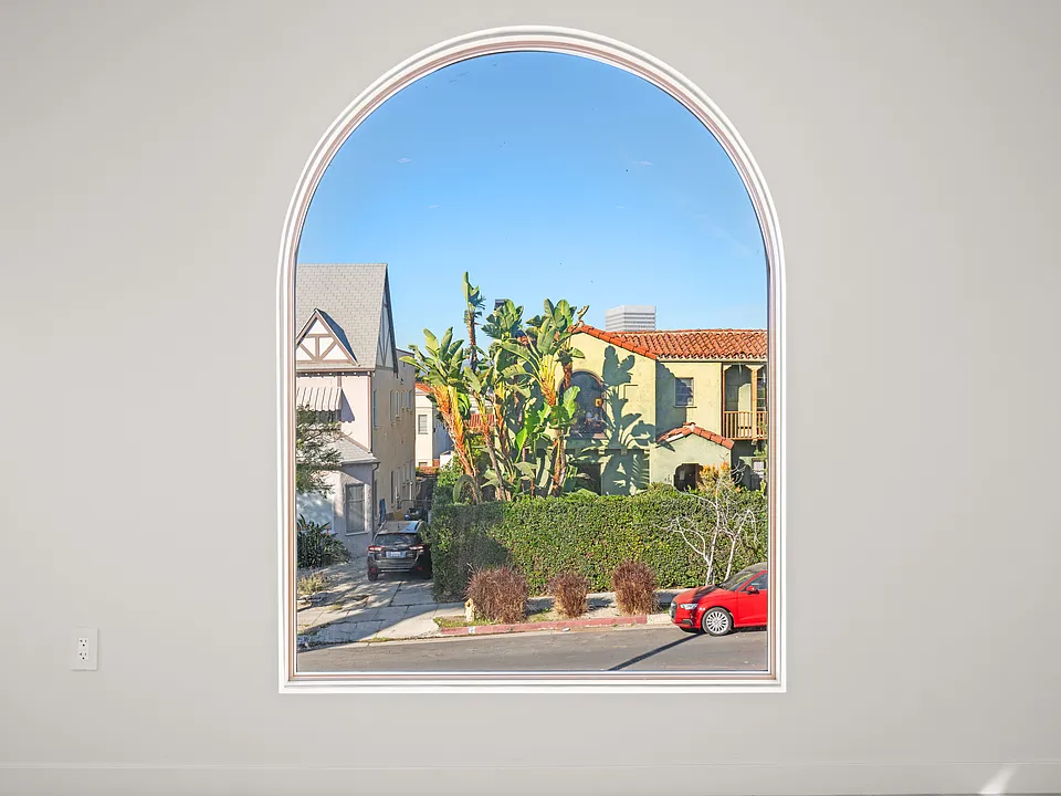 historic arch window