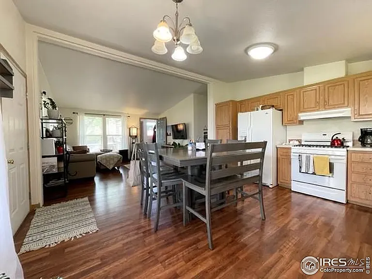 Vaulted ceilings throughout