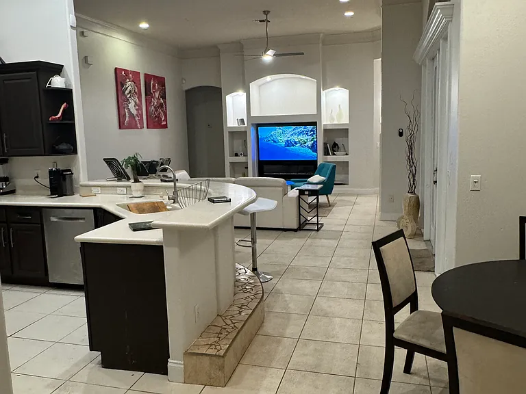Kitchen and dining