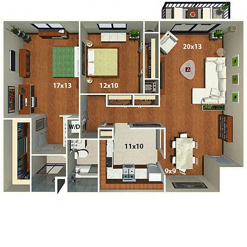Floor plan Brook