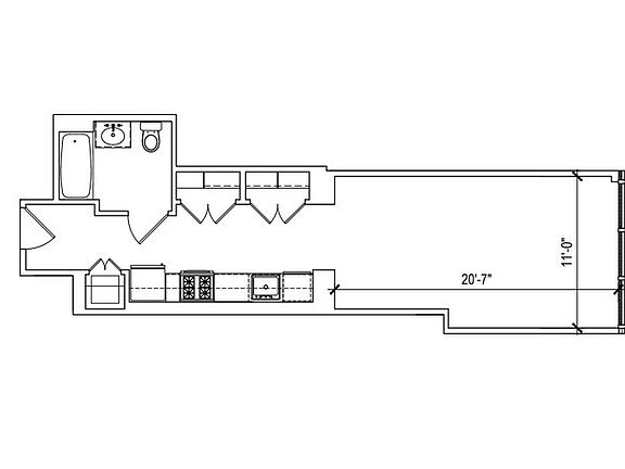 2nd image of 21 S End Ave #1223