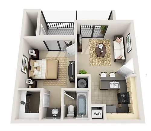 Floor plan A1