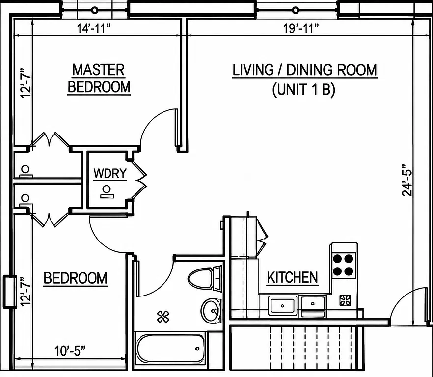 2 bed, 1.0 bath, 800 sqft, $2,950 — Photo 4