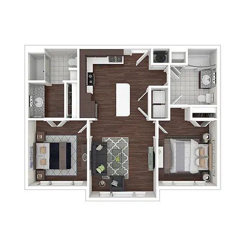 Floor plan B1