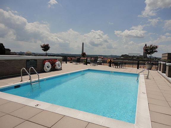 Rooftop pool