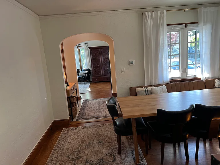 Dining Room - Looking toward Entry and Living Room