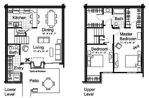 Floor plan San Simeon North
