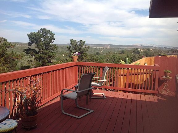 views to the east and sunrises+Mt Toro-sometimes see snow!