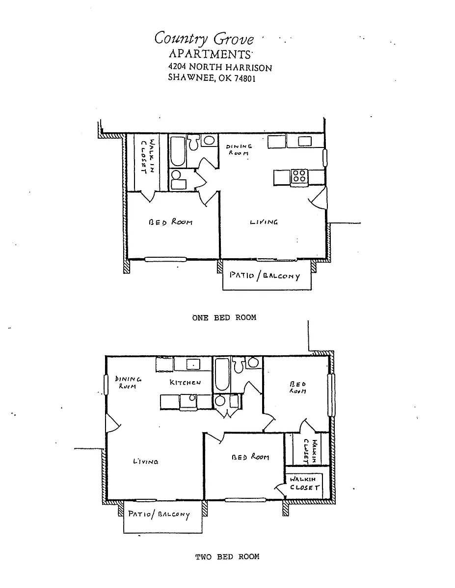 Floor plan Single Room