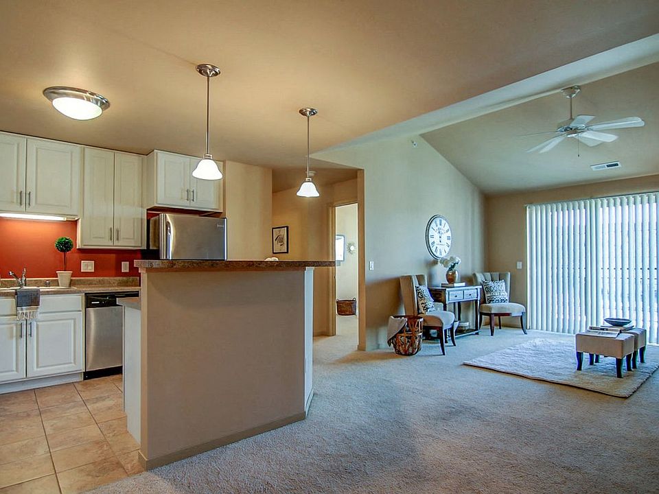 Two Bedroom Kitchen and Living Room