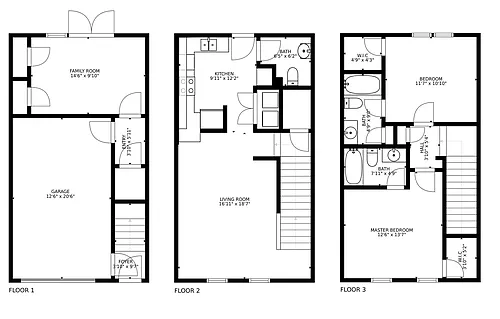 Floor plan James River