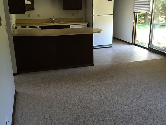 Kitchen/family room with breakfast bar.