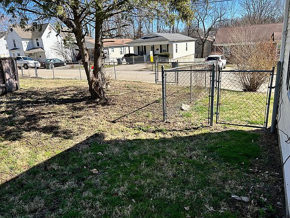 fenced in yard