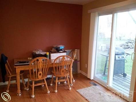 breakfast area