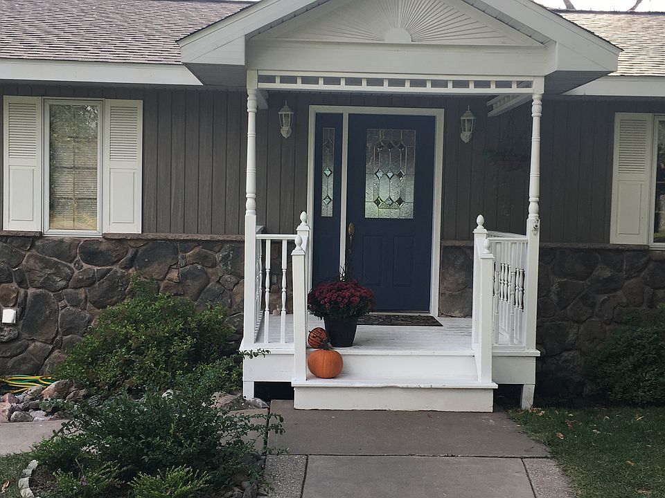 Newly painted front door 