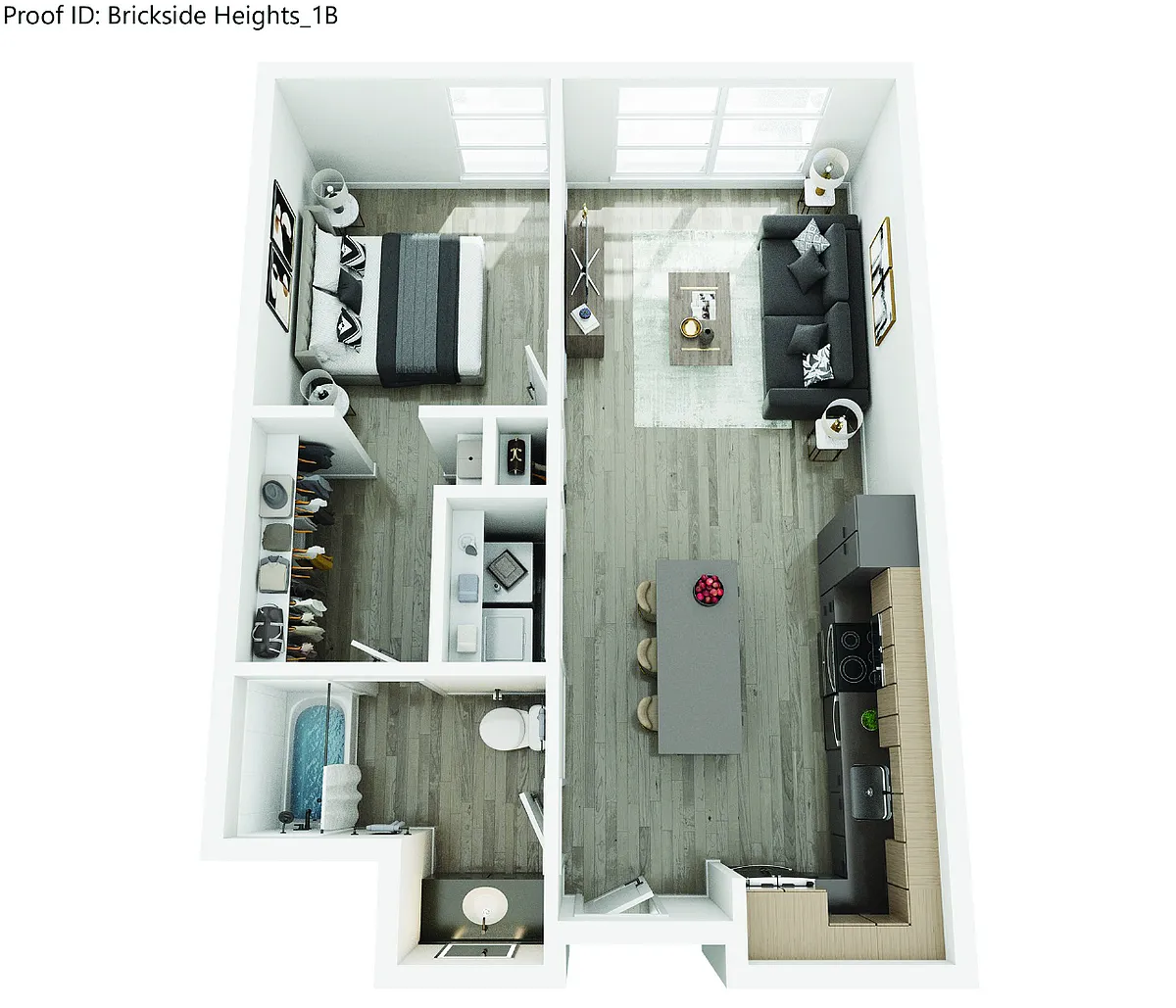 Floor plan The Hearth