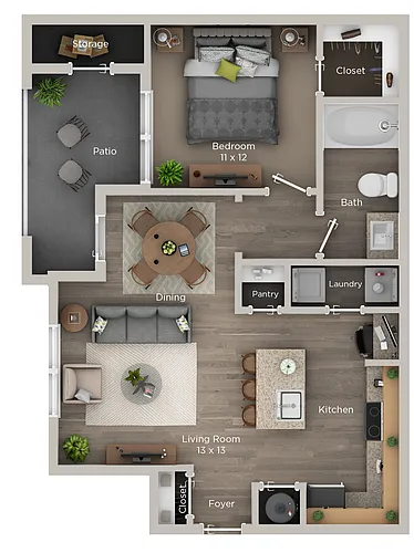 Floor plan A1 - Classic