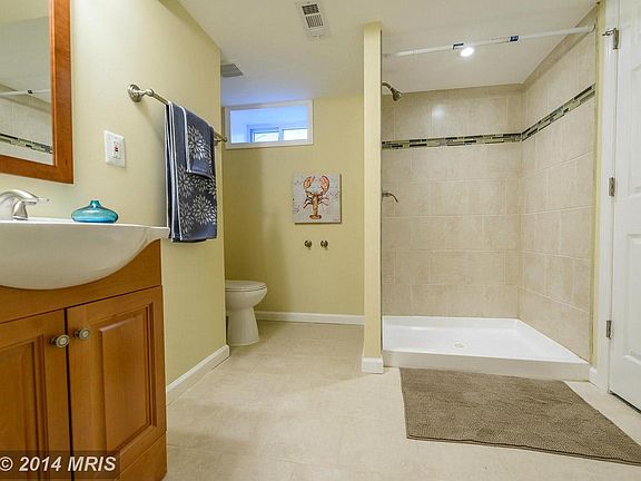 Full Bath in Basement