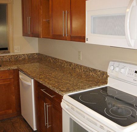 Microwave, range, dishwasher