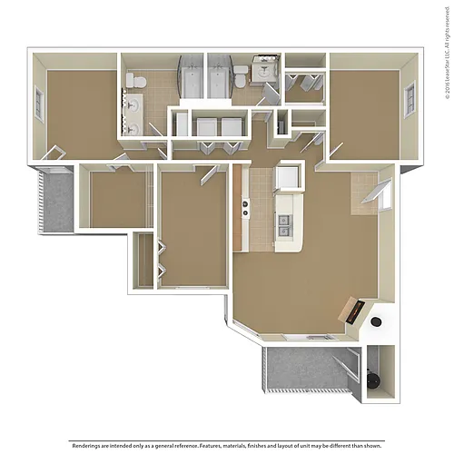 Floor plan Hemingway