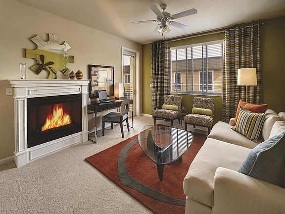 Cozy electric fireplaces