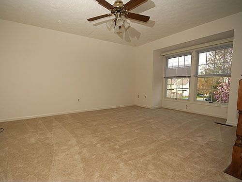 Living room with bumpout