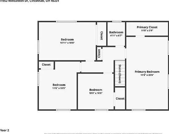 4 bed, 1.0 bath, 1549 sqft, $1,995 — Photo 3