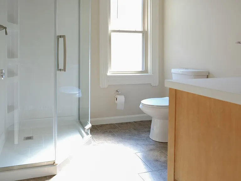 Bathroom off kitchen